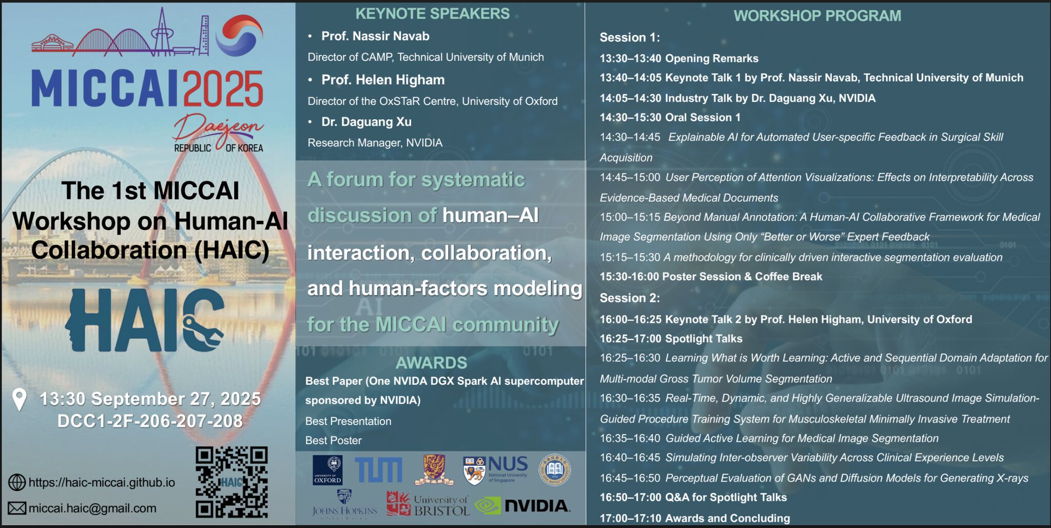 MICCAI 2025 in Daejeon, Korea